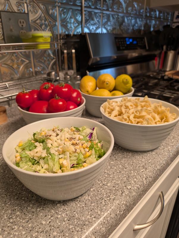 These bowls are perfect for salad and sides!