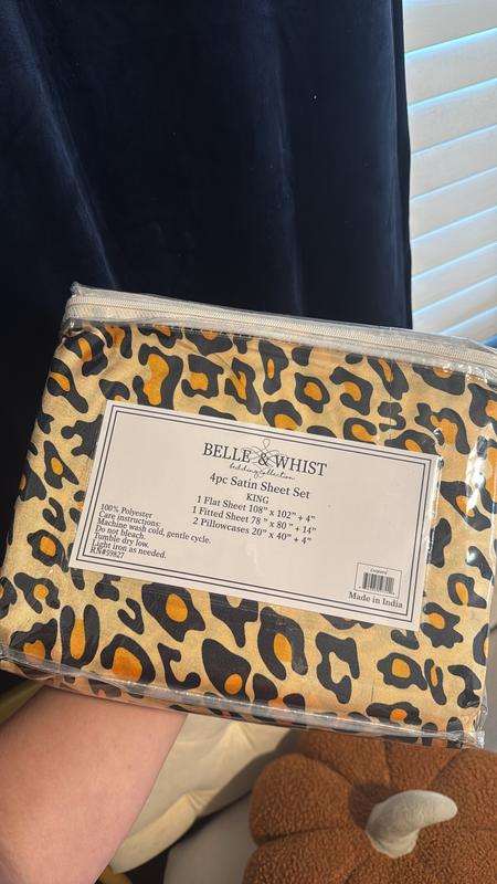 Luxurious Satin Queen Sheet Sets