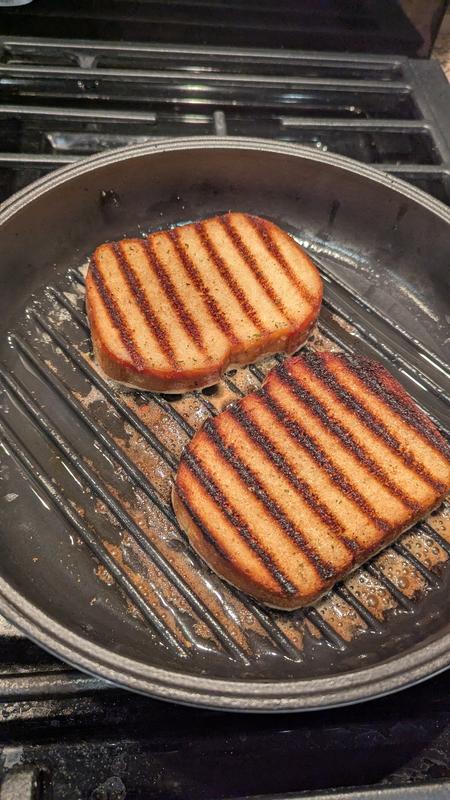 First time making Texas toast indoors!