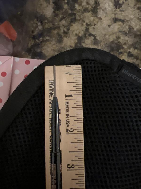 Only about an inch long lead