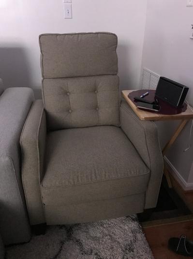 CLOSEOUT Elora Fabric Pushback Recliner Macy s