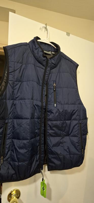 Thin but warm and plenty of pockets.