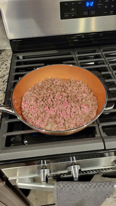 My son loved this frying pan, and sent me this picture to show me !