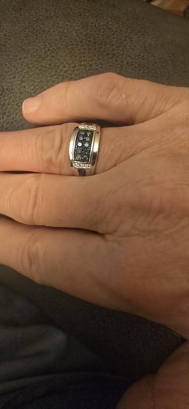 Effy blue diamond ring