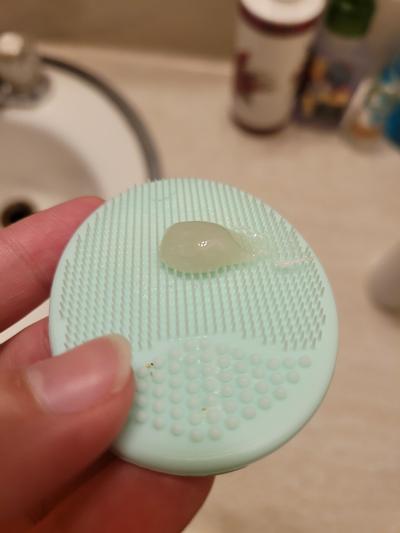 Place some in my face scrubber