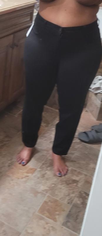 The black size 14 5'3 194lbs