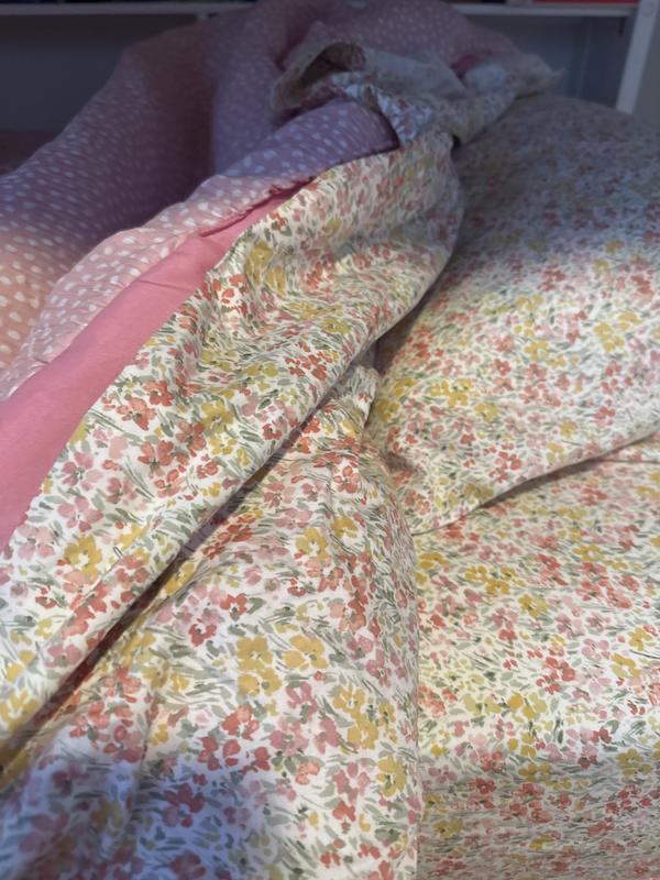 These sheets are beautiful on our bunkbeds for the girls. Ten (10) times better than what we were using— way better than those that came with a child’s comforter bed set.