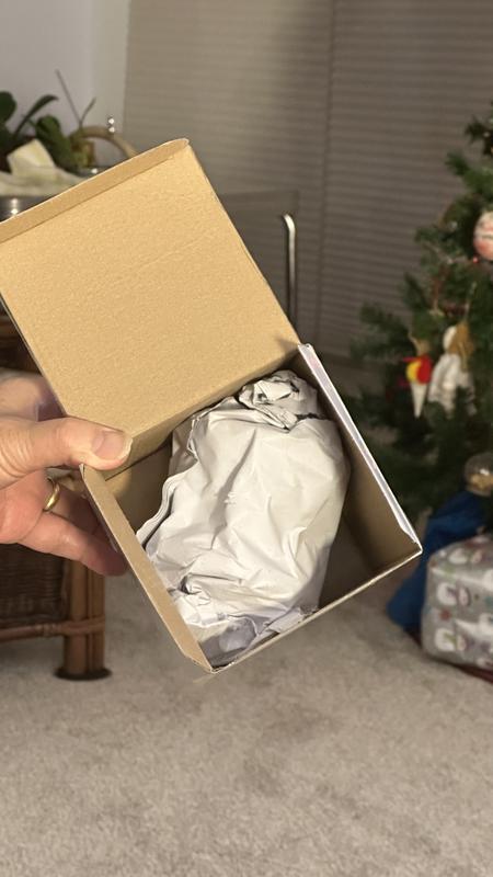 Box was shoddily taped and item not protected well.