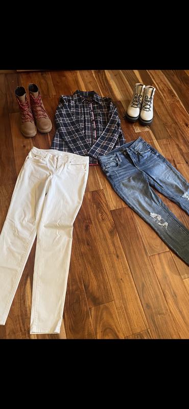 Two looks worn separately in the same weekend!