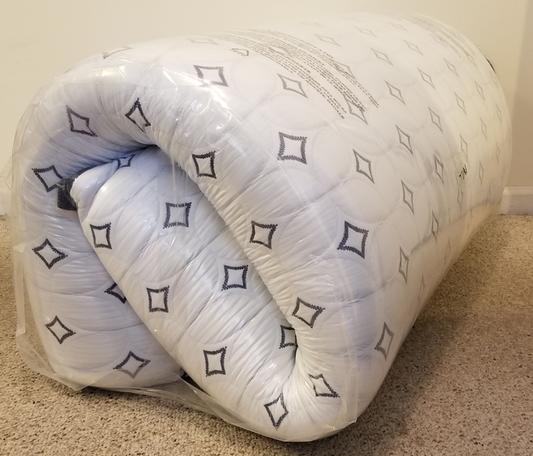 Mattress how it came out of the box