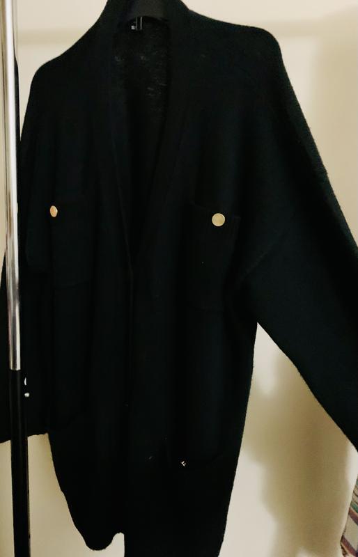 Black Cardigan - Suitable for all ages