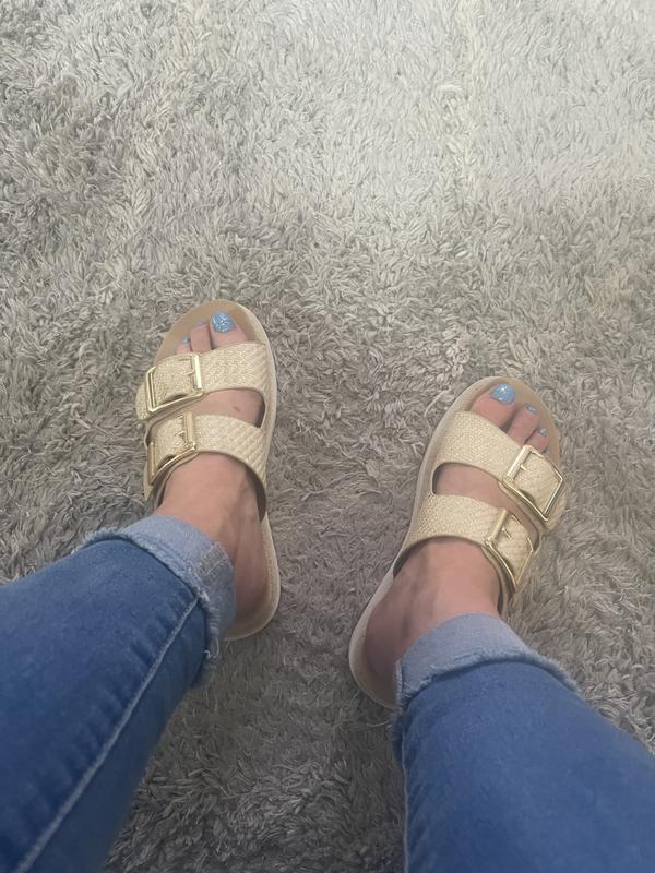 Madden Girl Mythiccal Platform Espadrille Footbed Sandals