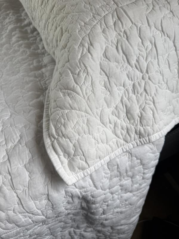 The shams are very nice. Beautiful detail
