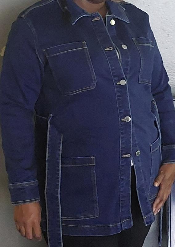 Yes, for super stretchy denim jacket!!!