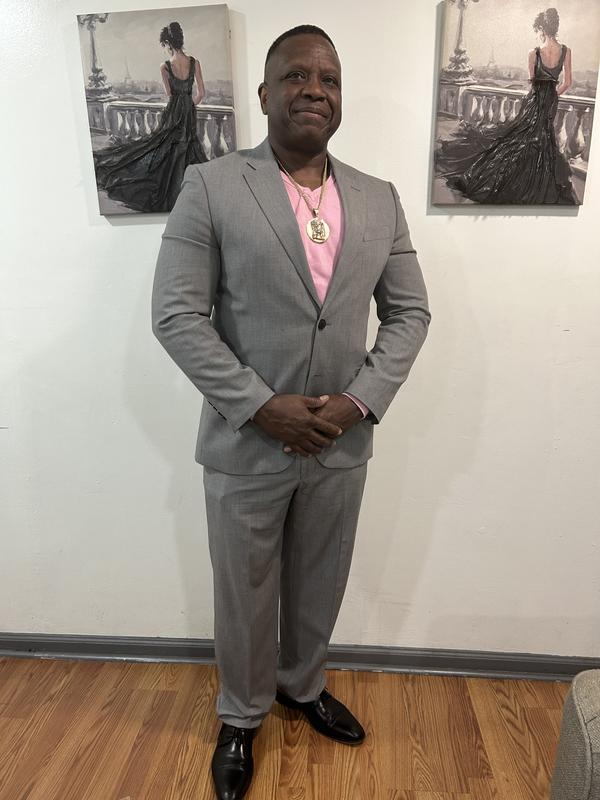 Men's Modern-Fit Stretch Suit