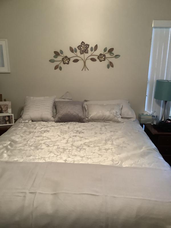 In the guest bedroom