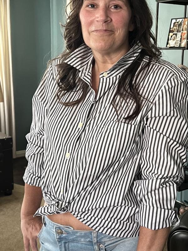売れ筋商品|||スタイルアンドコー カットソー トップス レディース Women's Printed Cotton Button-Front Blouse, Exclusively at Macy's Green Style & Co Women's Perfect Printed Cotton Button-Up Shirt