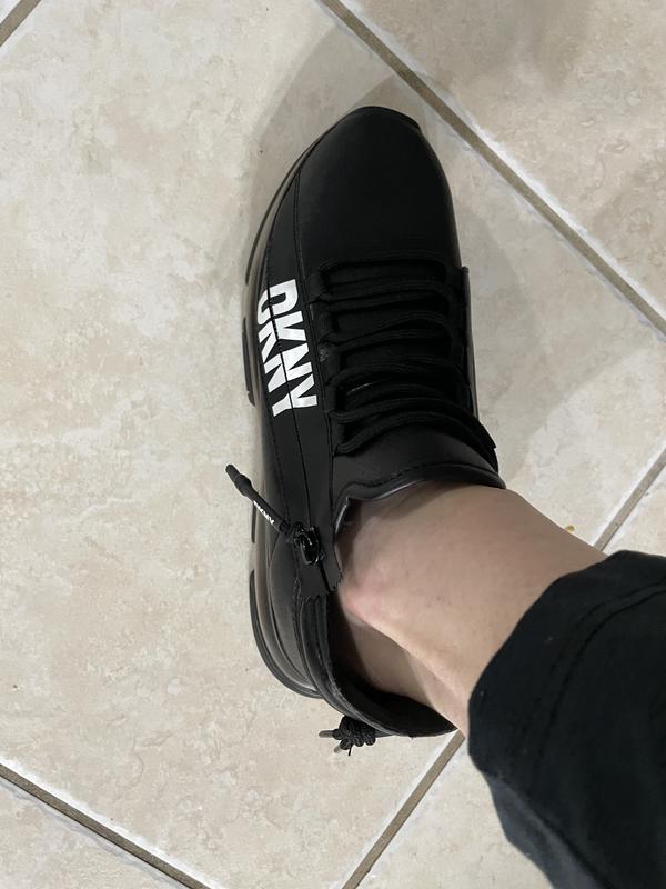 DKNY Tokyo Lace-Up Zip Sneakers - Macy's