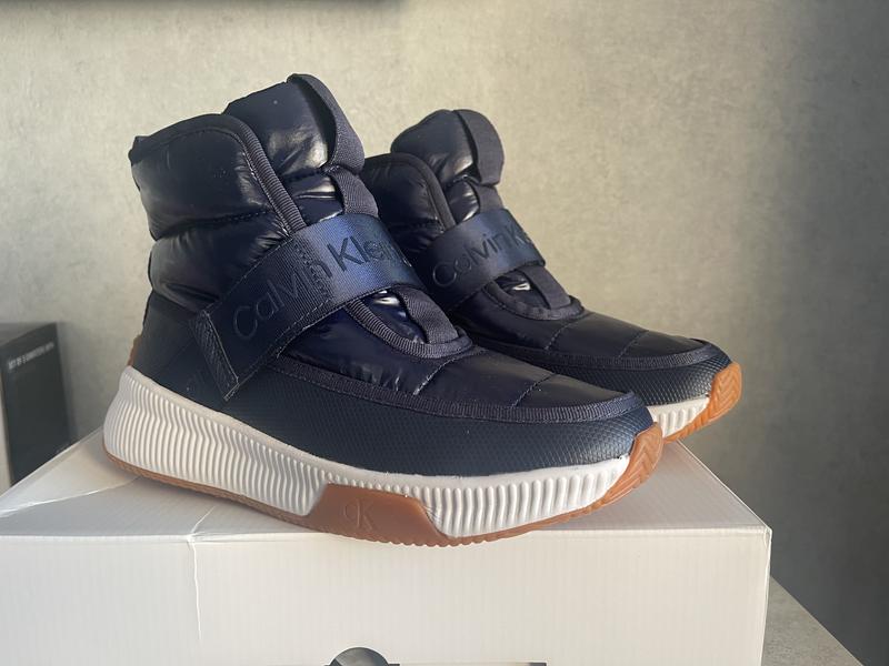 あったかい限定☆  Women's Mabon Nylon High Top Calvin Klein Women's Mabon Nylon High Top Sneakers - Macy's