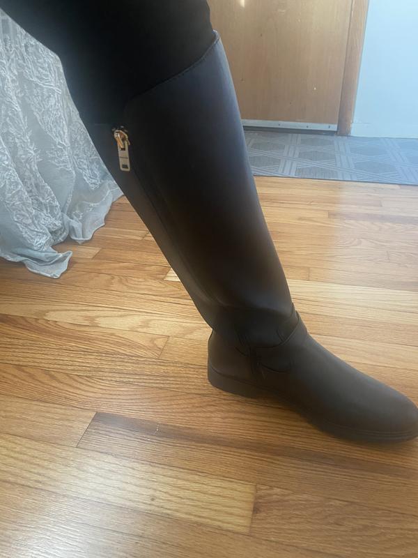 【Coach】SALE!大人気!Farrah Riding Boots☆ロングレザーブーツ COACH Women's Farrah Logo Buckle Tall Riding Boots - Macy's