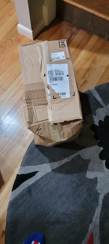 Crushed box