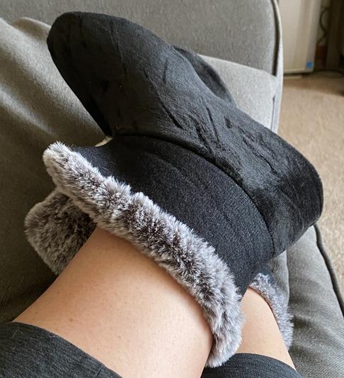 Keeps the ankles warm too!