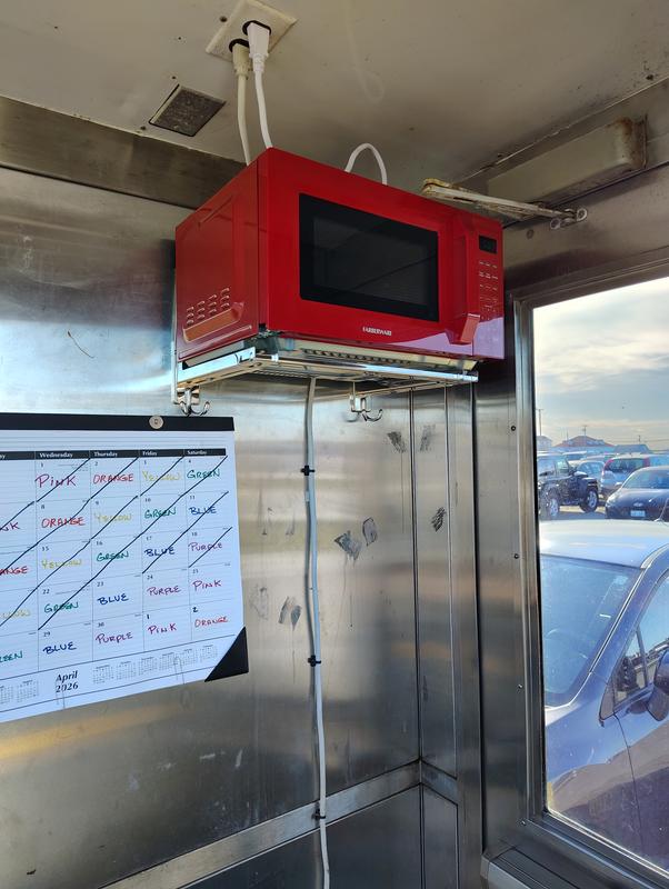 Installed this great little guy on a wall mounting rack inside of my work booth at the Block Island Ferry Parking Terminal in Galilee, RI.