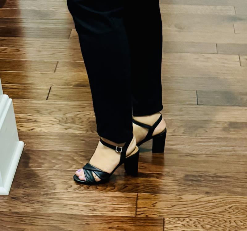 Comfortable and stylish block heels