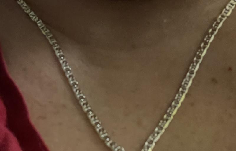 Mariner Link 18" Chain Necklace in Sterling Silver