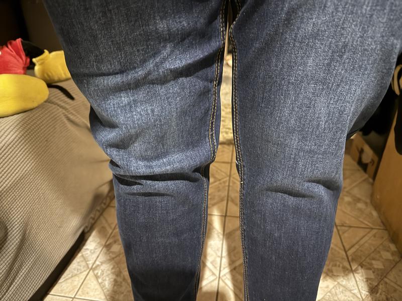 Pant legs are made differently
