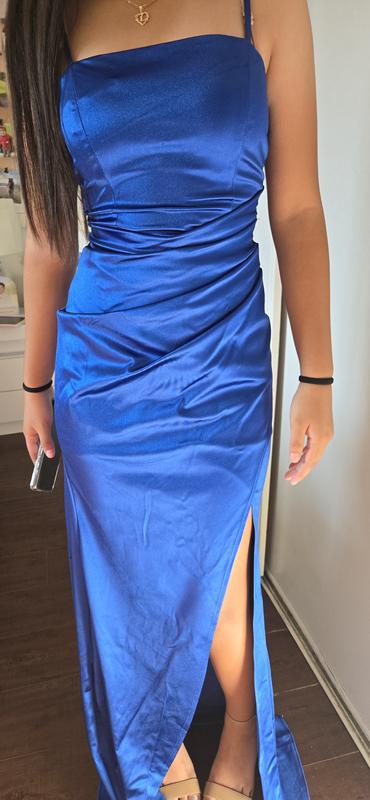 Trying it on.