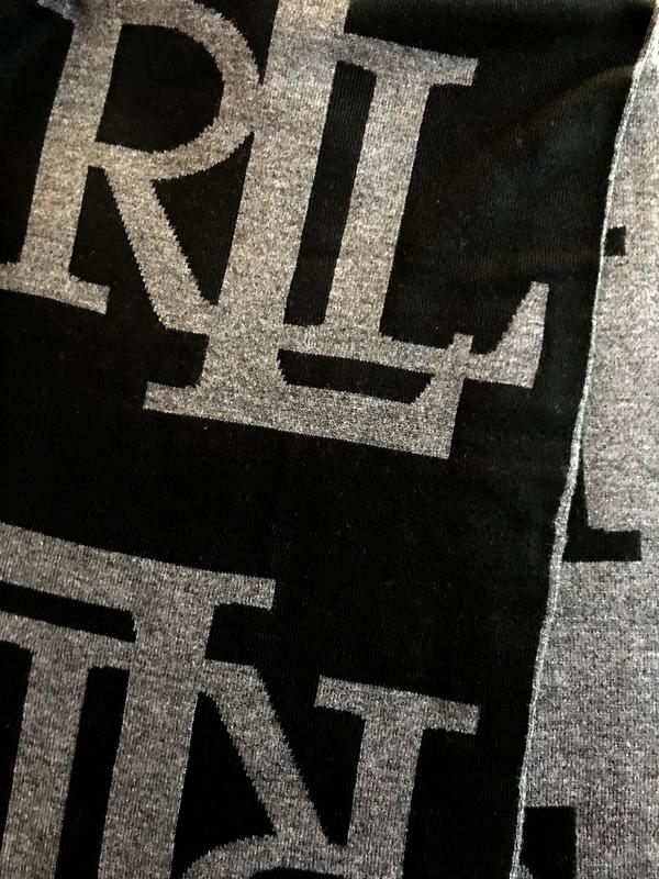 The gray logo is slightly darker in person than it appears in my photo.