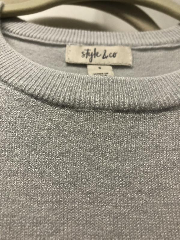 Sewing defect at neck