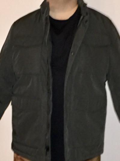 Open view with zipper