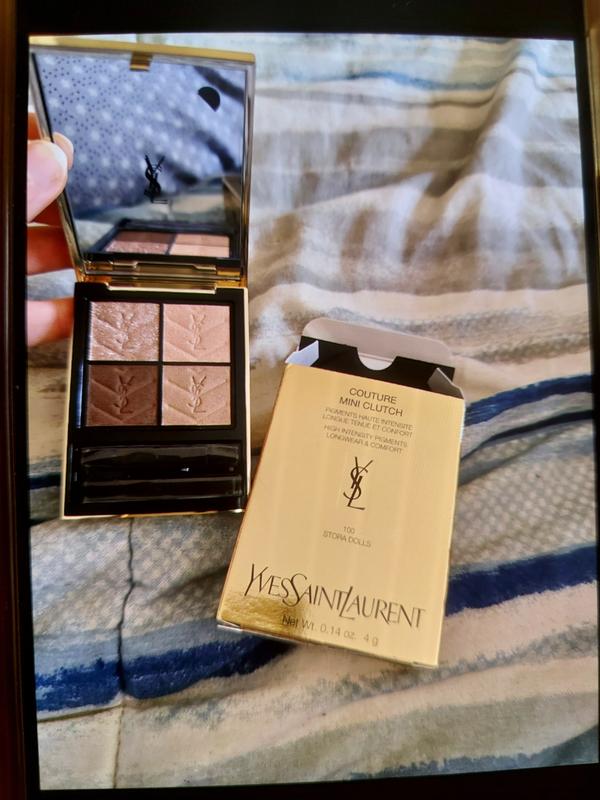 Yves Saint Laurent Couture Mini Eyeshadow Clutch - Macy's