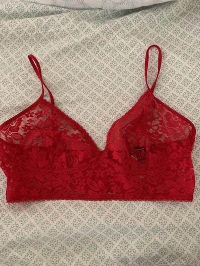 Front of bralette
