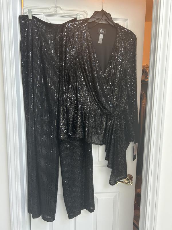 I matched it up perfectly with a pair of wide leg slacks