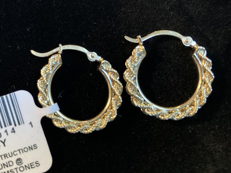 【HYERES LOR】22SS★ Essence 14K mele hoop chain Earrings HYERES LOR】22SS☆ Essence 14K mele hoop chain Earrings