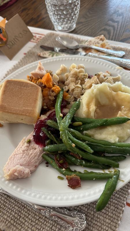 Notice how the plates stack one on top of another