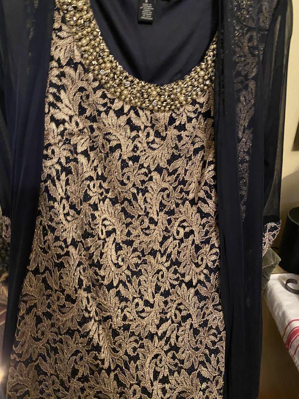 R & M Richards Lace Dress & Jacket - Macy's