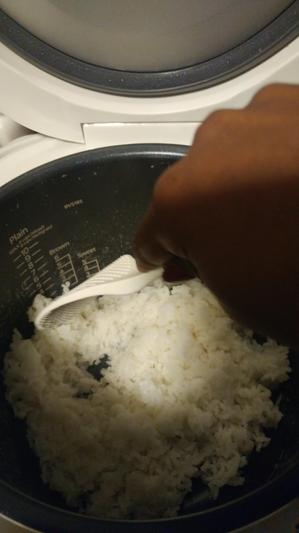 Fluffy rice