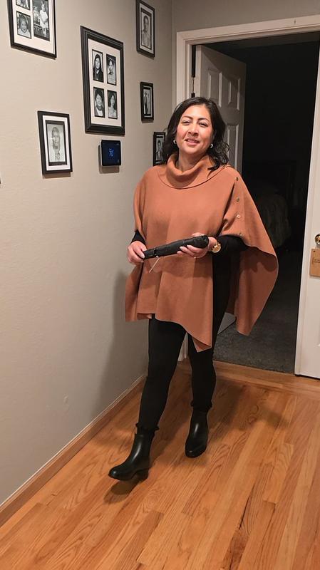 Perfect for all occasions & any weather. It is light weight & warm.