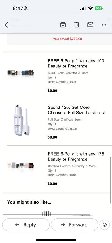 It said serum in my order