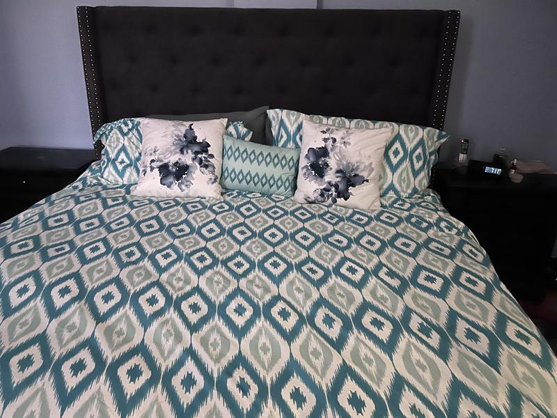 Down is inside the duvet