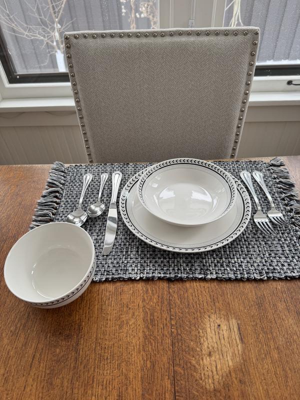 3 piece place setting