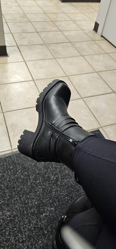 Steve Madden バックル Pike ラグソール ブーティ Madden Girl Women's Pike Moto Buckle Lug Sole Booties - Macy's