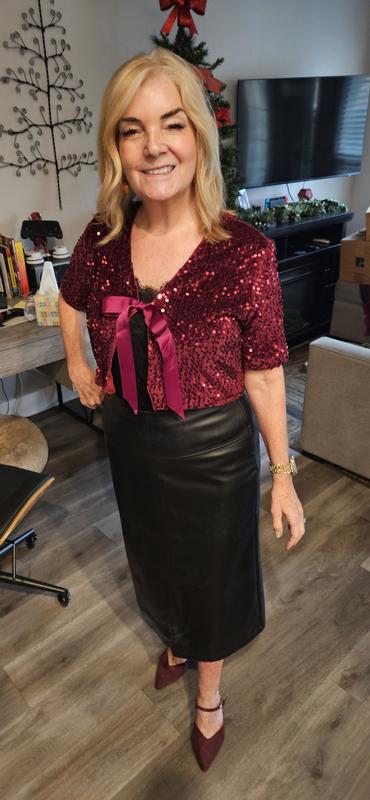 Holiday's in burgundy