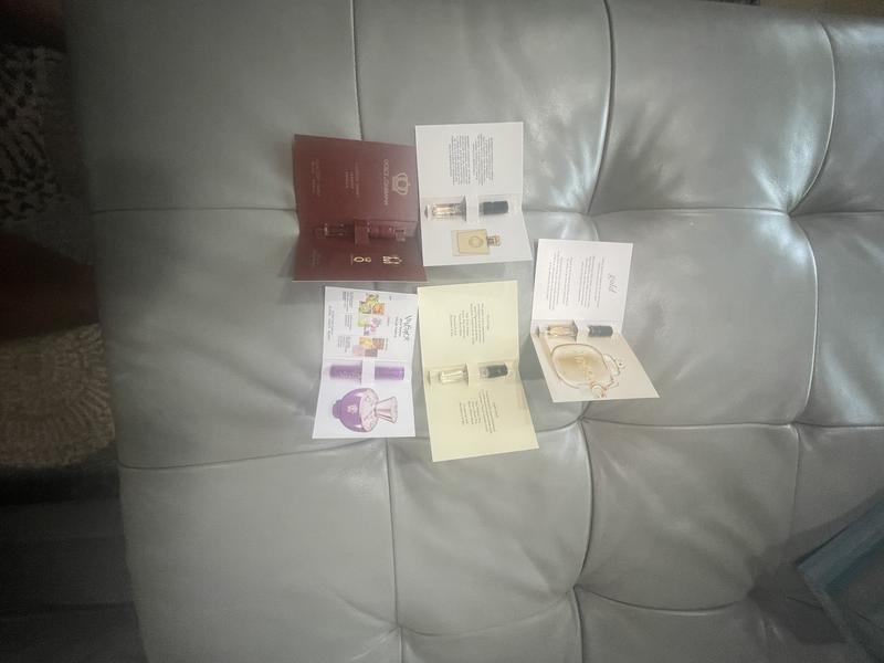 What I got (literally free samples they give away at the store)