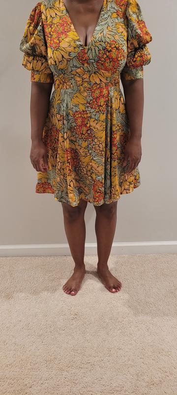 【関税込】PhaseEight ワンピース☆Fiona Floral Puff Sleeve Mi Fiona Floral Dress | Phase Eight UK |