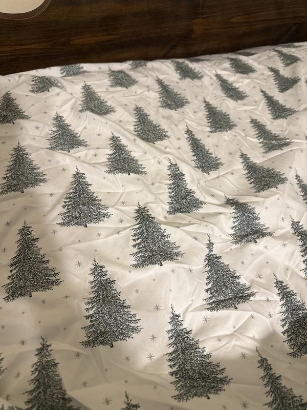 Holiday Printed Microfiber 3-Pc. Sheet Set, Twin